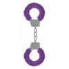 Beginners Handcuffs Furry Purple