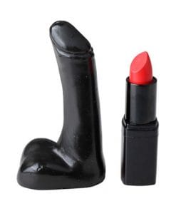 All Black Realistische Dildo Zwart - Afbeelding 4