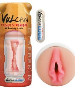 Vulcan Pussy Stroker Met Verwarmend Glijmiddel
