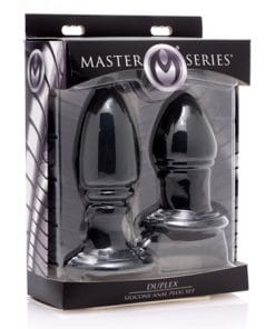 Duplex Siliconen Buttplug Set - Afbeelding 4