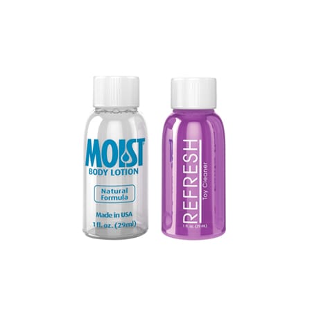 EZ Grip Stroker Masturbator Set - Transparant - Afbeelding 5