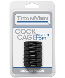 Titanmen Cockcage Black