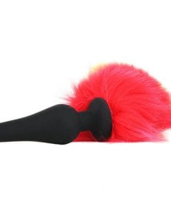 Rainbow Staart Buttplug - Afbeelding 4