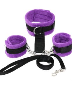 Rimba - Soft Bondage halsband met handboeien