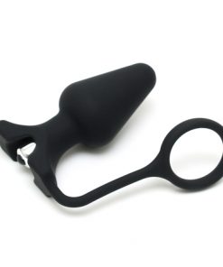 Rimba - Siliconen Butt Plug met Cockring