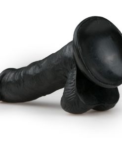 Realistic - 6 Inch - Strap-On - Black - Afbeelding 5