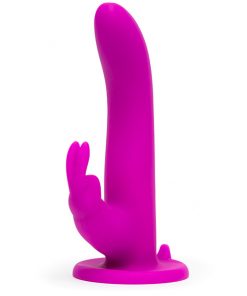 Happy Rabbit - vibrating strap-on harness set paars - Afbeelding 3