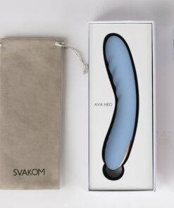 Svakom - Ava Neo Interactive Thrusting Vibrator Blue - Afbeelding 9
