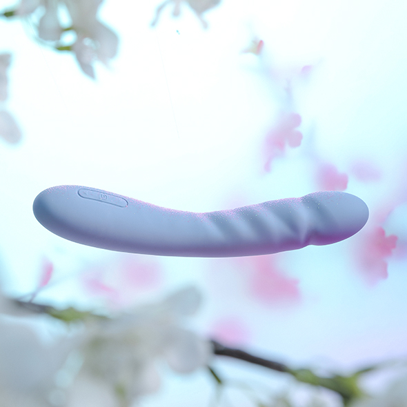 Svakom - Ava Neo Interactive Thrusting Vibrator Blue - Afbeelding 6