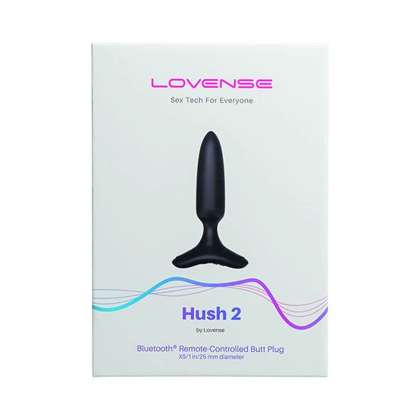 Lovense - Hush 2 Butt Plug XS 25 mm - Afbeelding 4
