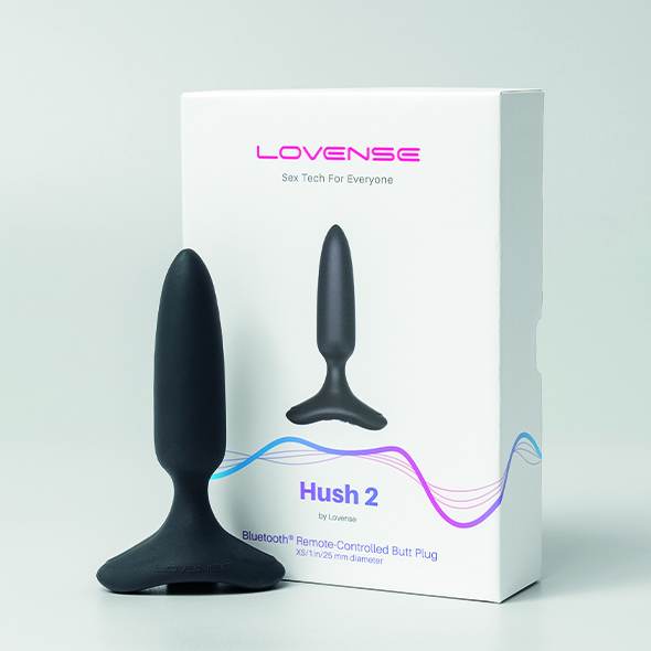 Lovense - Hush 2 Butt Plug XS 25 mm - Afbeelding 5