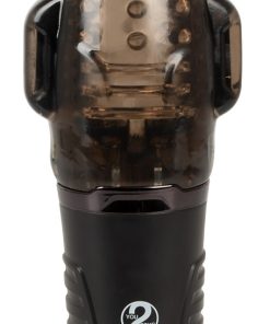sucking masturbator with dual vibration