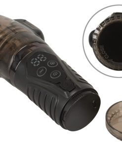 sucking masturbator with dual vibration