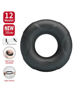 crazy bull arvell cock ring model 12 zwart