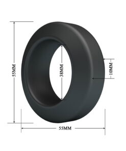 crazy bull brodan cock ring model 9 zwart