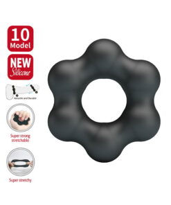 crazy bull clauzell cock ring model 10 zwart