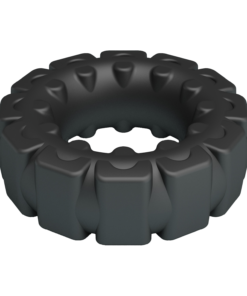 crazy bull laiden cock ring model 5 zwart